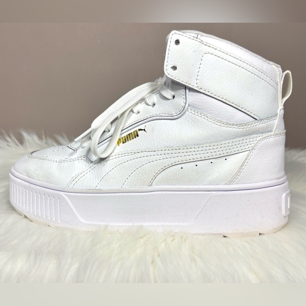 PUMA Leather High-Top Sneakers - Picture 8 of 10